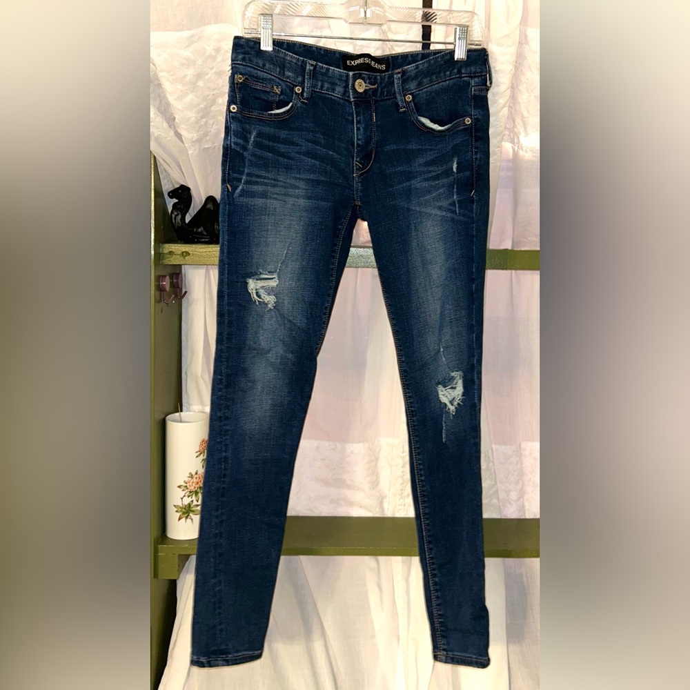 Express Jeans—Low Rise—Legging—4Short
